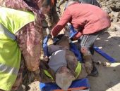 В Крыму из траншеи достали мужчину, засыпанного грунтом