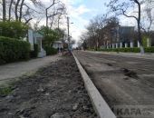 На улице Ген. Горбачёва высадят кусты роз