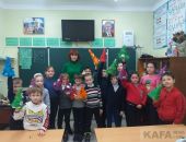 В Насыпном обучали новогоднему декору 