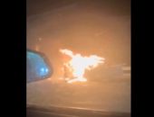 ДТП в Крыму: на трассе «Таврида» легковой автомобиль врезался в грузовик и загорелся