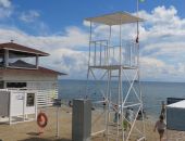 Морская вода у побережья Феодосии остыла до +14