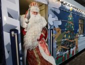 Поезд Деда Мороза отправился в турне по России