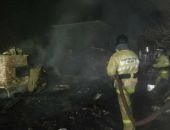 Вчера вечером в Крыму на пожаре на дачном участке сгорел дом, хозяин погиб