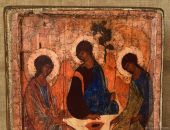 "Троицу" Рублева перевезли из Третьяковской галереи в храм Христа Спасителя