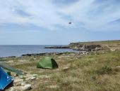 В Крыму оштрафовали туристов за парковку на берегу моря