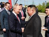 Путин встречается с Ким Чен Ыном на космодроме Восточный