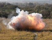 В поле под Севастополем взорвался беспилотник