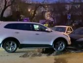 В Севастополе столкнулись три автомобиля, пострадал ребенок