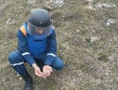 В Крыму уничтожили 10 боеприпасов времен Великой Отечественной войны
