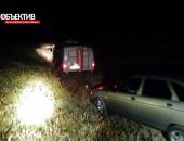 Легковой автомобиль попал в «песочный плен» в Крыму