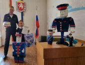 В Феодосии сотрудники полиции наградили участников конкурса «Полицейский Дядя Стёпа»