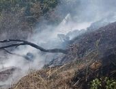 Ночью снова горел лес у горы Тепе–Оба