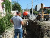 Аварию на водоводе в Феодосии устранили, но потекло в другом месте
