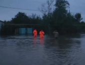На севере Крыма вчера ближе к ночи прошел сильный ливень, подтоплены дома