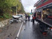 В Крыму пострадали два человека в ДТП на Ангарском перевале