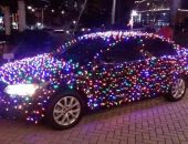 В ГАИ Крыма рассказали, законно ли украшать автомобиль новогодней гирляндой