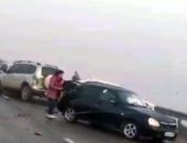 Массовое ДТП на трассе "Таврида" в Крыму 