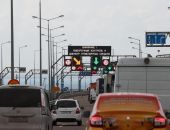 Перед мостом в Крым снова очередь