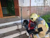Трех человек спасли на пожаре в многоэтажке в Саках