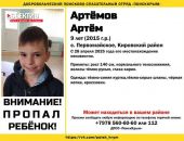 В Кировском районе Крыма пропал 9-летний мальчик
