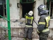В Крыму спасли хозяина горящей квартиры  