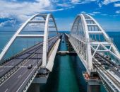 На  мосту в Крым вводят запрет для электромобилей  На  мосту в Крым вводят запрет для электромобилей