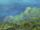 В Симферополе открылась выставка картин, нарисованных под водой