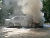 В Крыму сразу после СТО сгорела машина