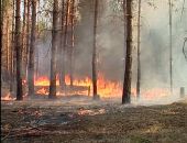 В  лесах Старого Крыма потушили пожар 