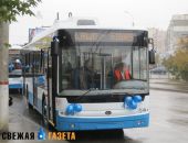 В Крым гонят новые троллейбусы
