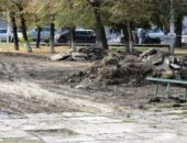 В Симферополе ремонт сквера Тренева начали еще до объявления тендера