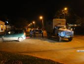 В Керчи грузовик протаранил легковушку
