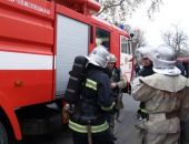 В центре Симферополя спасли от пожара столетнее старинное здание