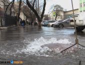 В Симферополе затопило блошиный рынок
