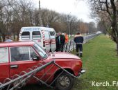 В Керчи водитель из-за эпилепсии врезался в забор