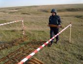 В Ленинском саперы откопали четыре сотни снарядов и мин