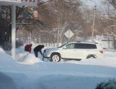 В Феодосийском регионе автомобили попадали в снежные заносы