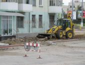 В Керчи продолжается реконструкция улицы Самойленко