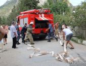 В Крыму жители на ЮБК не дали сгореть своему поселку