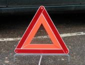 На феодосийской трассе Mitsubishi врезался в российский Lexus