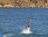  Над морем Судака летает супермен