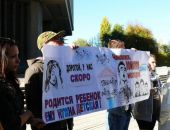 В Симферополе жильцы общежитий Крыма вышли на митинг