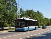 В Симферополе женщина тормозила троллейбус и сломала руку