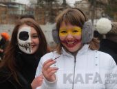 В Феодосии школьники устроили флешмоб