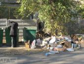 В центре Феодосии борются с несанкционированной свалкой